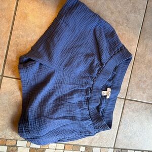 a.n.a Blue Casual Shorts